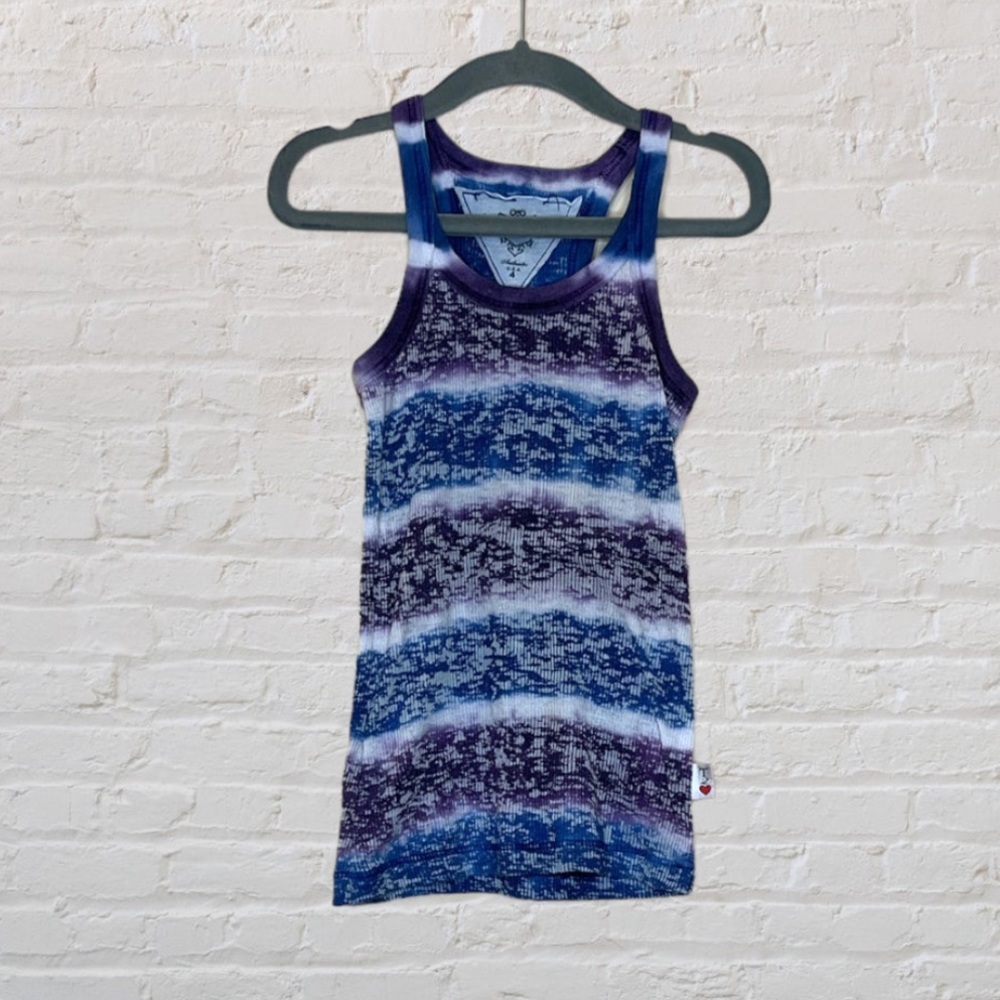 T2 Love Striped Fitted Tank​